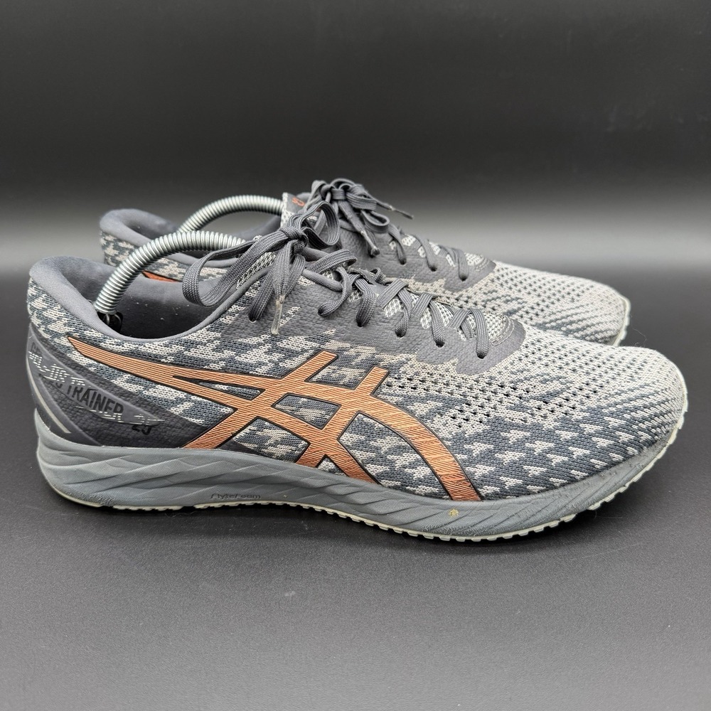 Asics Gel DS Trainer 25 Men's Size 12 Gray Rust Running Shoes